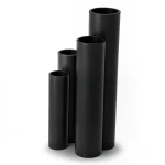 HDPE Pipes 20 Bar Pressure 25 mm Diameter 4.2 mm Thickness Black