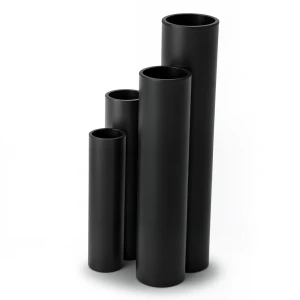 HDPE Pipes 20 Bar Pressure 25 mm Diameter 4.2 mm Thickness Black