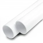 مواسير UPVC الوطني ضغط 6 بار  قطر خارجي 200 مم سمك 4.9 مم لون أبيض