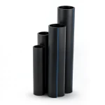 HDPE Pipes Nominal Pressure 20 Bar Outside Diameter 40 mm Thickness 6.7 mm Black