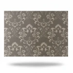 Italian wallpaper classic design size 10m x 1.06m, dark beige, model 81931