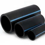 مواسير HDPE الوطني لشبكات المياه الغير مضغوطة  ضغط 2 بار قطر خارجي 180 مم سمك 1.8 مم لون اسود