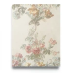 Italian Wallpaper Floral Design 10 m x 0.70 m Light Beige