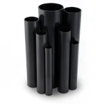 مواسير UPVC ضغط 2.5 بار قطر خارجي 710 مم سمك 5.7 مم لون أسود