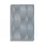 ورق حائط الماني هندسي 10 م × 0.53 م رمادي، موديل 10046-10