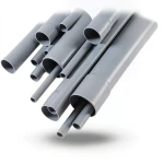 UPVC Pipes for Electrical Installations Size 110 mm Thickness 2.2 mm Gray