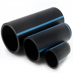 NPF HDPE Pipes for Non Pressure Water Networks   Pressure 2 Bar Outside Diameter 500 mm Thickness 4 mm Color Black