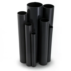 UPVC Pipes Pressure 16 Bar Outside Diameter 140 mm Thickness 10.4 mm Black