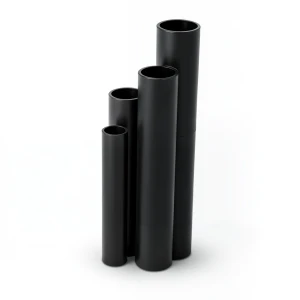 أنابيب HDPE ضغط 20 بار قطر خارجي 250 مم سمك 41.6 مم لون أسود