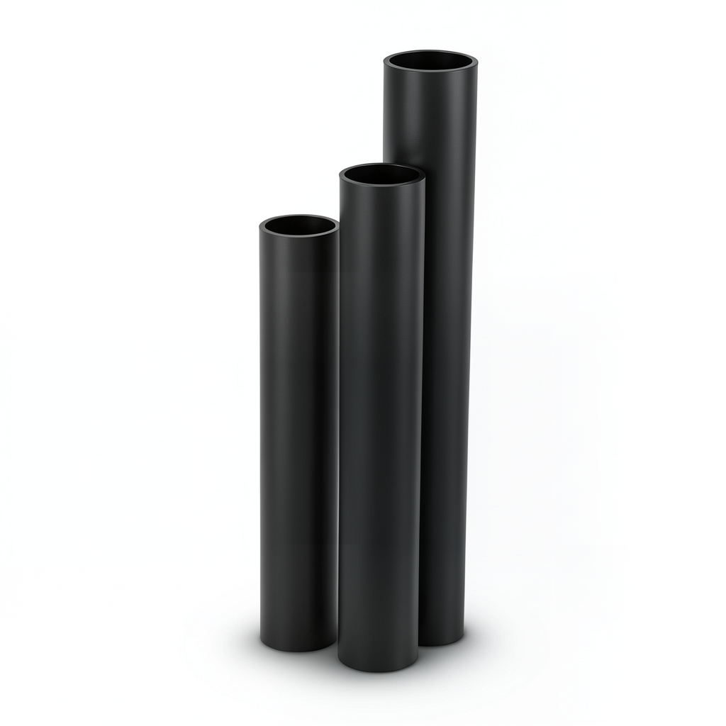 HDPE Pipes SDR 5 Outside Diameter 10 mm Thickness 2.0 mm Black