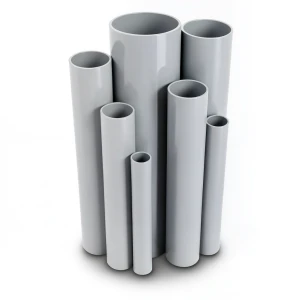 UPVC Pipes Nominal Pressure 4 Bar Outside Diameter 800 mm Thickness 15.7 mm Gray