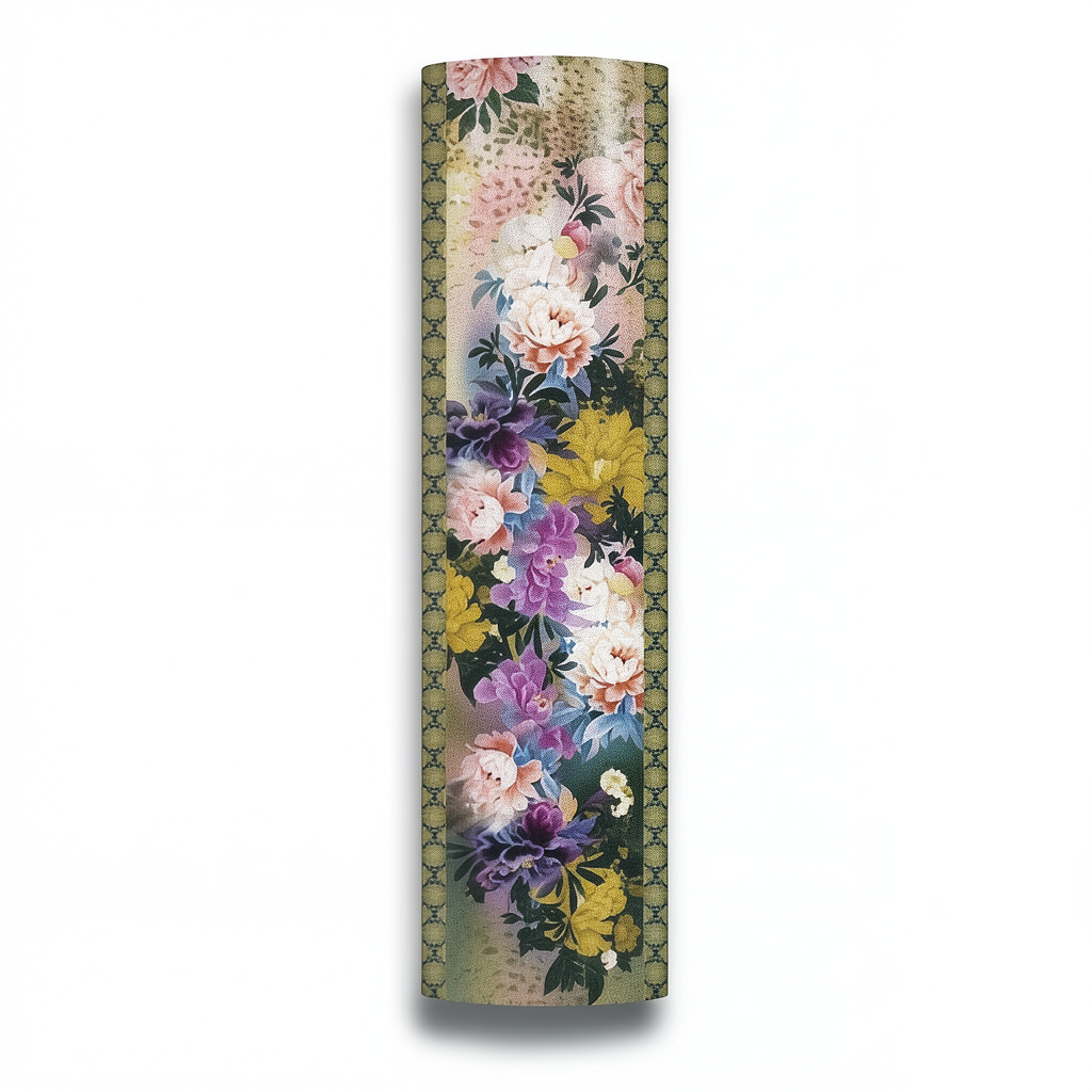 Italian Wallpaper Multi Colors Floral Design, Size 10m x 0.70m, Model 15211