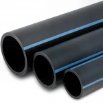 مواسير HDPE الوطني لشبكات المياه الغير مضغوطة  ضغط 2 بار قطر خارجي 125 مم سمك 1.8 مم لون اسود