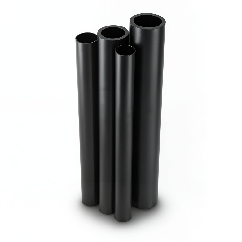 مواسير HDPE PE 80 ضغط 12.5 بار قطر 400 مم سمك 36.3 مم لون أسود