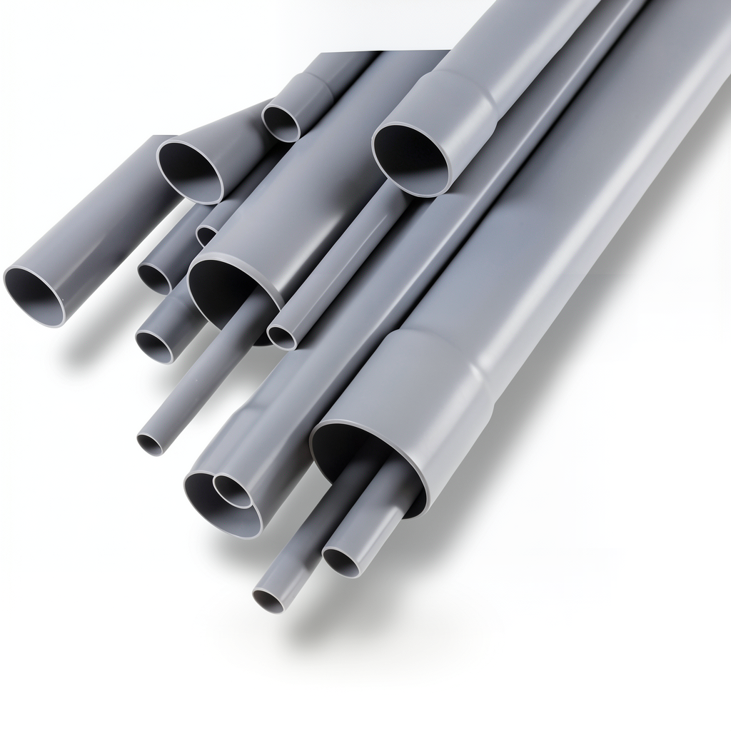 UPVC Pipes ¾ Inch Thickness 1.52 mm Gray Color