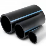 مواسير HDPE الوطني لشبكات المياه الغير مضغوطة  ضغط 2 بار قطر خارجي 400 مم سمك 3.2 مم لون اسود