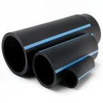 مواسير HDPE الوطني لشبكات المياه الغير مضغوطة  ضغط 2 بار قطر خارجي 630 مم سمك 5 مم لون اسود