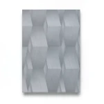 German Geometric Wall Covering 10m x 0.53m Gray, Model 10046-10