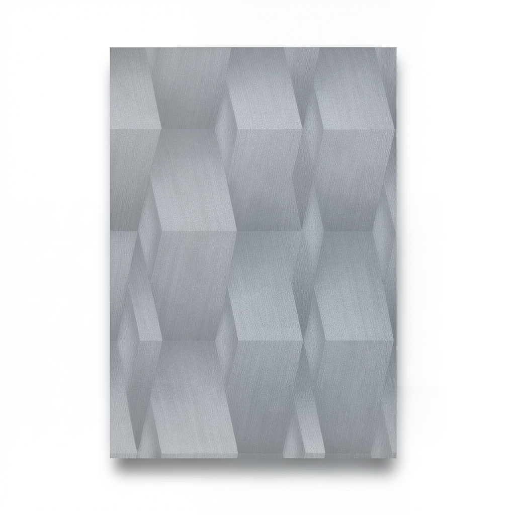 German Geometric Wall Covering 10m x 0.53m Gray, Model 10046-10