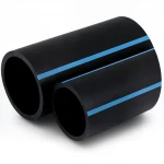مواسير HDPE الوطني لشبكات المياه الغير مضغوطة  ضغط 2 بار قطر خارجي 400 مم سمك 3.2 مم لون اسود