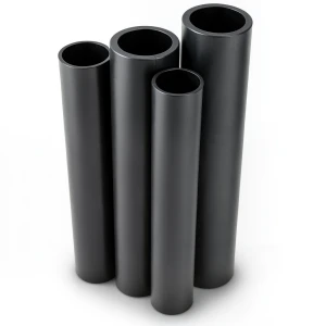 مواسير HDPE PE 80 ضغط 12.5 بار قطر 560 مم سمك 50.8 مم لون أسود
