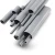 مواسير UPVC مقاس 4 إنش سمك 3.81 مم لون رمادي EPT - Image 1