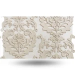 Italian Wallpaper Classic Design Beige Color, 10m x 1.06m, Model 38028