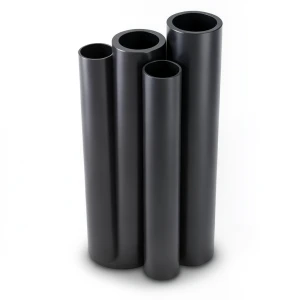 HDPE Pipes PE 80 Pressure 12.5 Bar 400 mm Diameter 36.3 mm Thickness Black