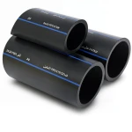 SPS HDPE Pipes PE 100 Pressure 6 Bar Outside Diameter 500 mm Thickness 19.1 mm Black | Saudi Pipes Systems (SPS)