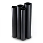 مواسير HDPE PE 80 ضغط 12.5 بار قطر خارجي 500 مم سمك 45.4 مم أسود