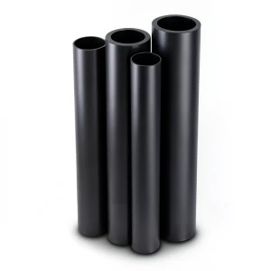 مواسير HDPE PE 80 ضغط 12.5 بار قطر خارجي 500 مم سمك 45.4 مم أسود