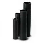 HDPE Pipes SDR 5 Outside Diameter 75 mm Thickness 15.1 mm Black