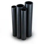 مواسير HDPE PE 80 ضغط 12.5 بار قطر 560 مم سمك 50.8 مم لون أسود