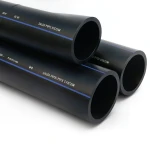 SPS HDPE Pipes PE 100 Pressure 6 Bar Outside Diameter 500 mm Thickness 19.1 mm Black | Saudi Pipes Systems (SPS)