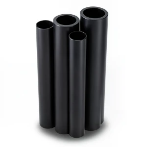 مواسير HDPE PE 80 ضغط 12.5 بار قطر 630 مم سمك 57.2 مم أسود