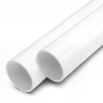 مواسير UPVC الوطني ضغط 8 بار  قطر خارجي 40 مم سمك 1.6 مم لون أبيض