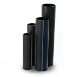 HDPE Pipes Nominal Pressure 16 Bar Outside Diameter 25 mm Thickness 3.5 mm Black