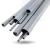UPVC Pipes Outside Diameter 200 mm Thickness 4 mm Gray Color - Image 1