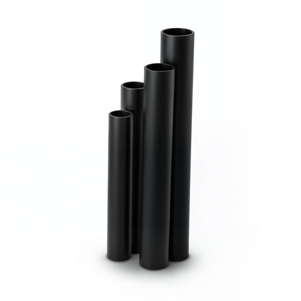 مواسير HDPE SDR 5 قطر خارجي 40 مم سمك 8.1 مم لون أسود