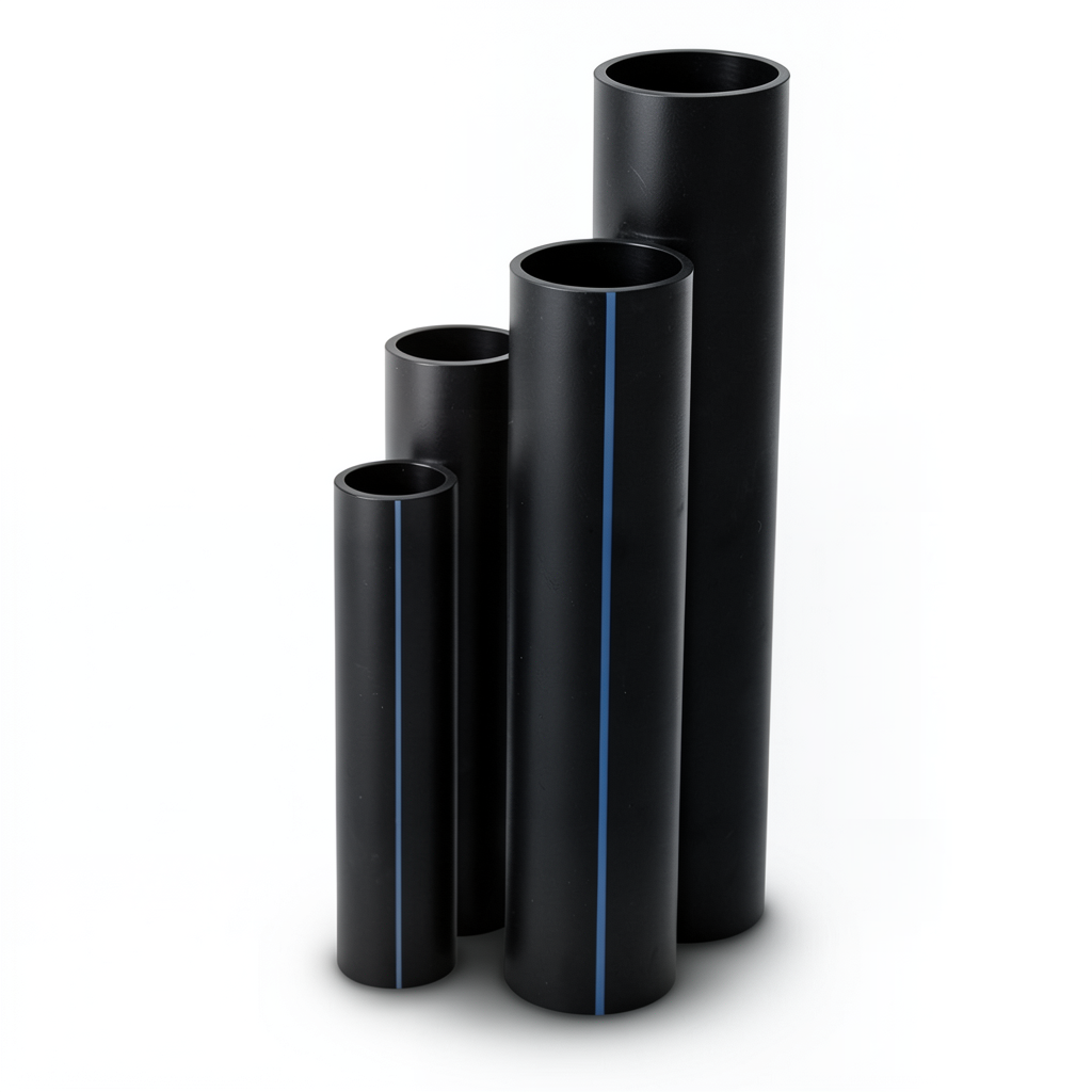 HDPE Pipes SDR 5 Outside Diameter 50 mm Thickness 10.1 mm Black
