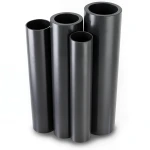 مواسير HDPE PE 80 ضغط 16 بار قطر 160 مم سمك 17.9 مم لون أسود