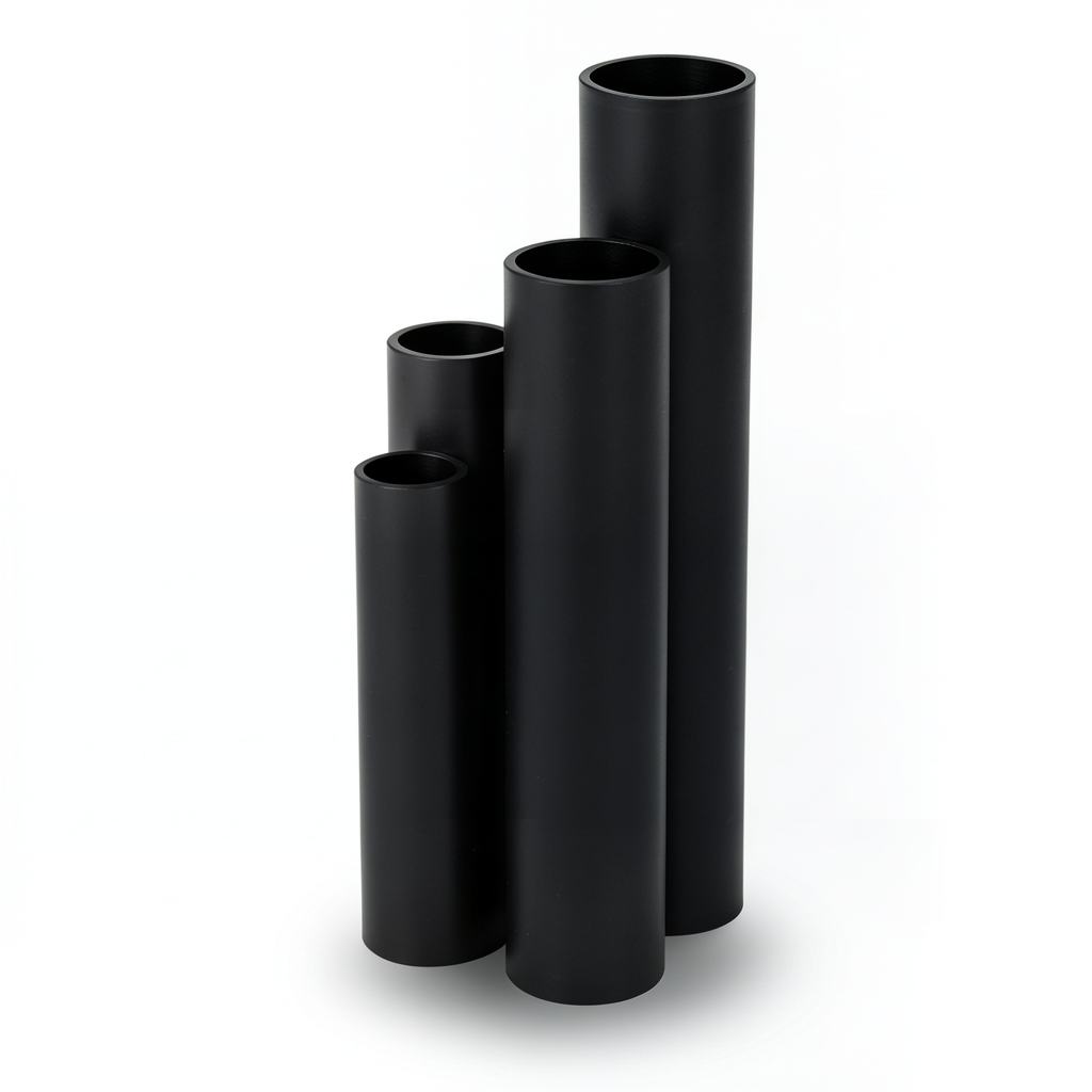 مواسير HDPE SDR 5 قطر خارجي 63 مم سمك 12.7 مم لون أسود