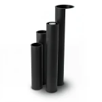 HDPE Pipes SDR 5 Outside Diameter 75 mm Thickness 15.1 mm Black
