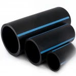 أنابيب HDPE الوطني لشبكات المياه الغير مضغوطة  ضغط 4 بار قطر خارجي 280 مم سمك 5.5 مم لون اسود