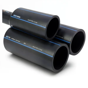 أنابيب HDPE السعودي PE 100 ضغط 6 بار قطر خارجي 630 مم سمك 24.1 مم لون أسود | مصنع أنظمة الانابيب السعودي (SPS)