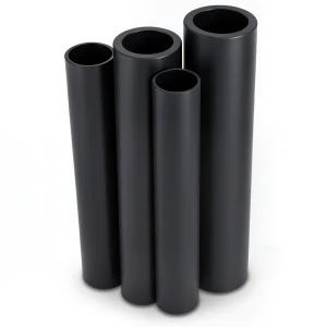 مواسير HDPE PE 80 ضغط 16 بار قطر 160 مم سمك 17.9 مم لون أسود