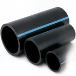 أنابيب HDPE الوطني لشبكات المياه الغير مضغوطة  ضغط 4 بار قطر خارجي 355 مم سمك 7 مم لون اسود