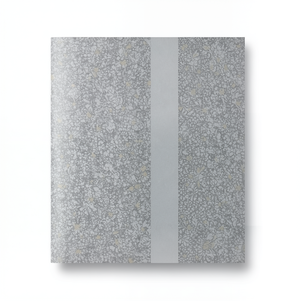Italian Wallpaper 10m x 0.53m Gray Color, Model 21126