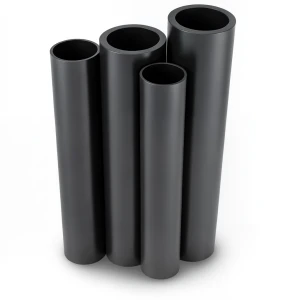 HDPE Pipes PE 80 16 Bar 225 mm Diameter 25.2 mm Thickness Black