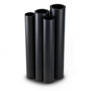 Al-Rajhi Irrigation HDPE Pipes PE 80 Pressure 16 Bar Diameter 180 mm Thickness 20.1 mm Black